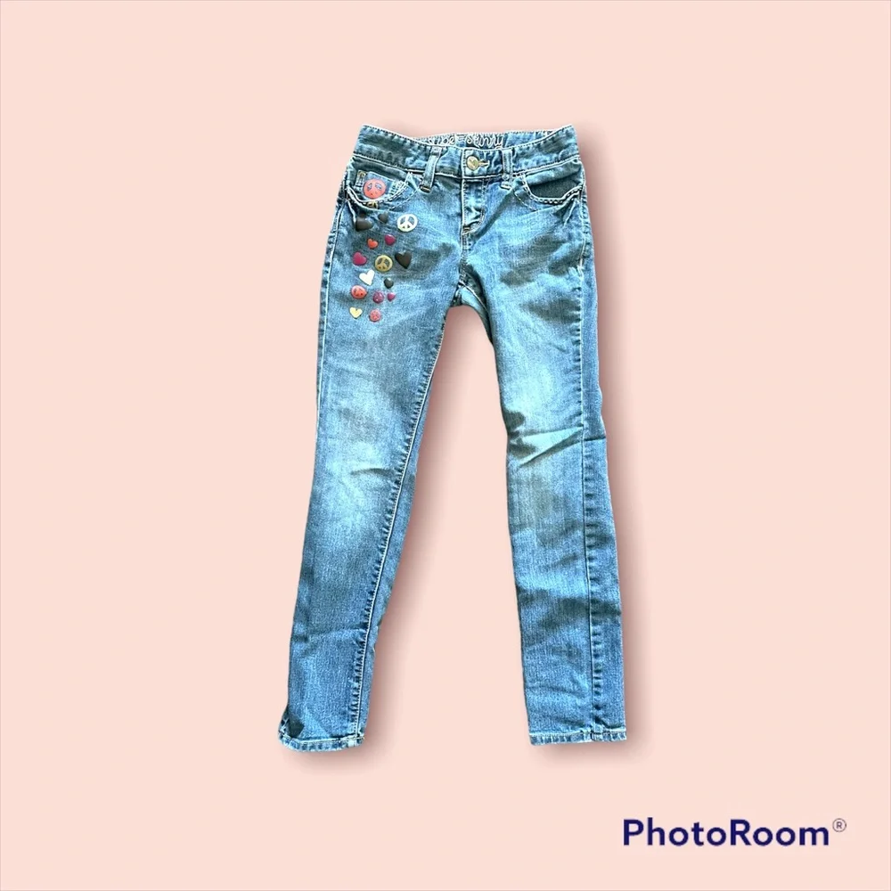 Old Navy super skinny embellished jeans
